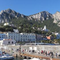 Capri - Arrivée à Marina Grande.