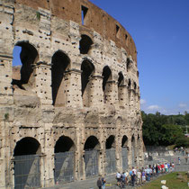 Rome - Colisée (Amphithéatre Flavien) - Batiment le plus impressionnant de l'Empire romain -