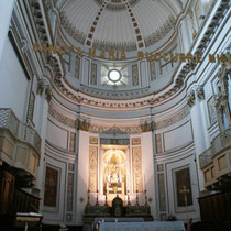 Sciacca - Basilique Santa Maria del Soccorso. L'interieur.