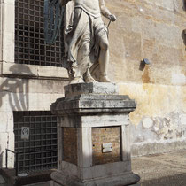 Rome - Castel St Angelo - La statue de l'archange St Michel -