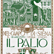 Sienne - Le Palio: course mythique de chevaux.