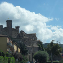Lazio (Latium) -  Balsena et son chateau.