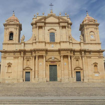 Noto - La cathédrale San Nicolo.