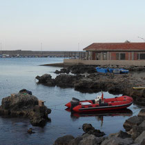 Sferracavallo - Petit port de pêcheurs.