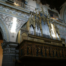 Enna - Duomo: l'orgue.