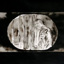 21'41 - Encre de Chine, lavis sur papier (200g) - 65 x 50 cm - 2021