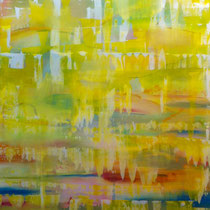 "bis zum Trasimenosee" Acryl 80 x 100 cm