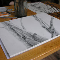 Sticks II (working process)