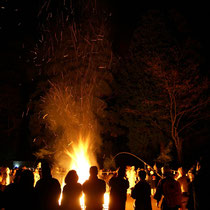 秋葉寺火祭り