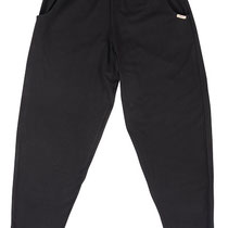 Lange broek in 92% bio-katoen met 8% elastaan tricot, zwart, Comazo Earth, beschikbaar in de maten 36; 38; 40; 42 en 44; prijs: 49,95 €