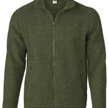 Fleecevest in 100% merinowol (bio), rietgroen melange, Engel, beschikbaar in de maat 50/52: 259,50 €