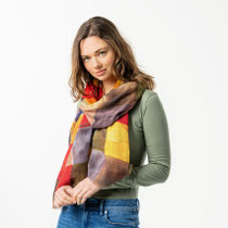 Sjaal Provence, multicolor, Living Crafts