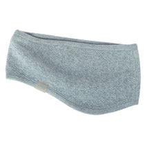 Hoofdband Sligo in 100% bio-katoen fleece, grijsmelange, Living Crafts, prijs: 14,99 €