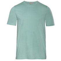 T-shirt Therrel in 100% bio-katoen jersey, zeeblauw, Living Crafts, beschikbaar in de maten S, M, L en XL, prijs: 14,99 €