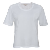 T-shirt Tabera in 100% bio-katoen jersey, wit, Living Crafts, beschikbaar in de maten S, M, L en XL, prijs: 19,99 €