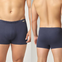 Onderbroek in 100% bio-katoen fijne rib, marineblauw, Comazo Earth, beschikbaar in de maten 5; 6; 7 en 8; prijs: 19,95 €