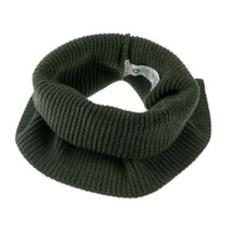 Ronde sjaal Sheffield in 100% bio-wol gebreid, Iers mosgroen, Living Crafts, prijs: 39,99 €
