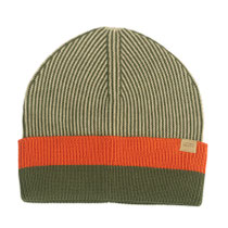 Muts Vinz in 100% bio-katoen gebreid, mosgroen, Living Crafts, prijs: 34,99 €