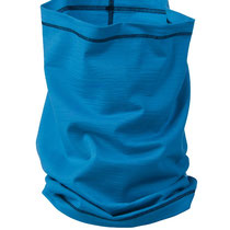 Buf in 70% bio-merinowol en 28% zijde met 2% elastaan, helderblauw, Engel Sports, prijs: 29,90 €