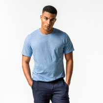 T-shirt Aarlo, lichtblauw, Living Crafts