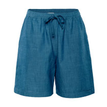 Relax-bermuda Rod in 100% bio-katoen geweven, jeansblauw, Living Crafts, beschikbaar in de maten 48; 50 en 52, prijs: 29,99 €