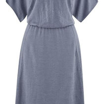 Kleed Kristina in 100% bio-linnen jersey, maanblauw, Living Crafts, beschikbaar in de maten S, M en L, prijs: 119,99 €