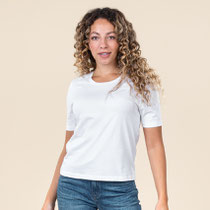 T-shirt Tabera, wit, Living Crafts