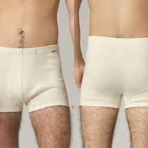 Onderbroek in 100% bio-katoen fijne rib, naturel, Comazo Earth, beschikbaar in de maten 5; 6; 7 en 8; prijs: 19,95 €