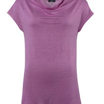 T-shirt Gilka in 100% bio-linnen jersey, roze, Living Crafts, beschikbaar in de maten S, M en L, prijs: 49,99 €