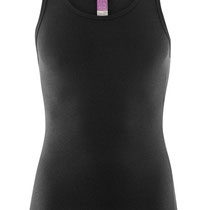 Onderhemd Joseph in 100% bio-katoen fijne rib gekamd, zwart, Living Crafts, beschikbaar in de maten S, M, L, XL en XXL, prijs: 16,99 €