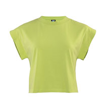 T-shirt Danbi in 100% bio-katoen jersey, helder groen, trueStory, beschikbaar in de maten S en M, prijs: 34,99 €