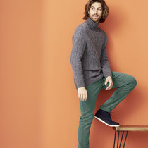 Trui met rolkraag Franz en lange broek Dedrik, Living Crafts