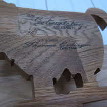Ziege aus Holz / kreativ-fraesen