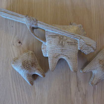 Zahn aus Holz / kreativ-fraesen