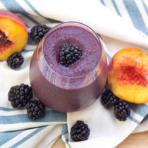 blackberry peach smoothie recipe