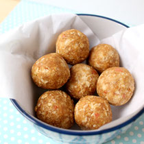 Apple peanut butter snack bites recipe