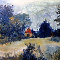 Wiesengrund     Öl auf Leinwand     60x80cm     2002