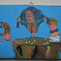 N 55 Die Flucht (18x24)
