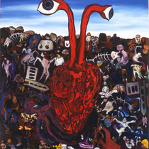 Öl auf Leinwand    150x100  1998