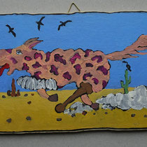 N 110 Die Wüste lebt II (Im wilden Galopp) (14x30)