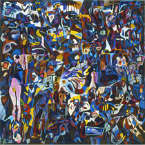 o.T.     Öl auf Leinwand    120x120  1998