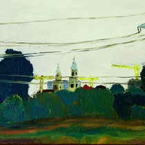Alterlangen     Öl auf Leinwand     30x70cm     2002