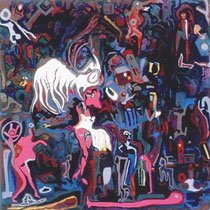 o.T.     Öl auf Leinwand     50x50     1998
