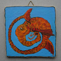 N 175 Verständnisvoller Fisch, das Bildformat berücksichtigend (11x11)
