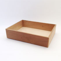 BOX212　ウッド角コーナーアール　222×300×68H　¥700
