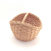 バスケット149　球型ナチュラルワンハンド　350×310×270H　￥1,500