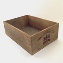 BOX233　ウッド角VIN de QUALITE 　295×410×140H　¥2,000