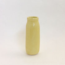 花器108　マット黄色　50φ145H　  ¥600