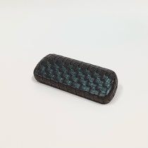 めがねケース103　こげ茶　格子　￥600