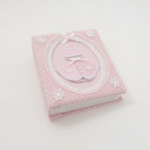 アルバム126　ポンチョピンク4フラワー　150×175　￥800
